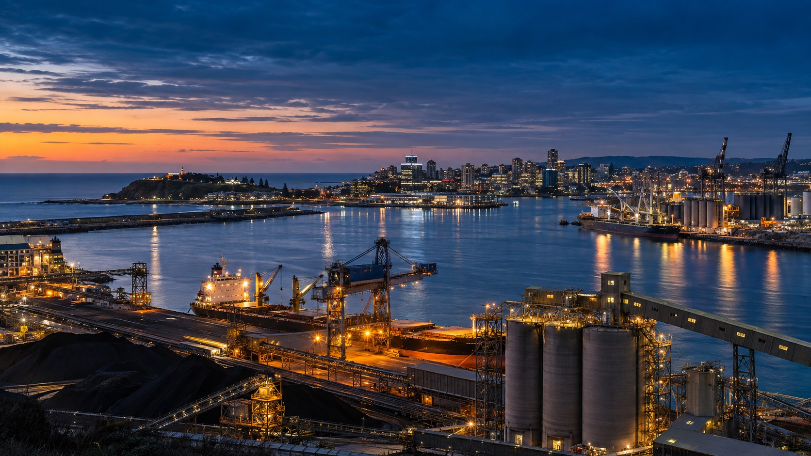 Newcastle industrial and infrastructure context