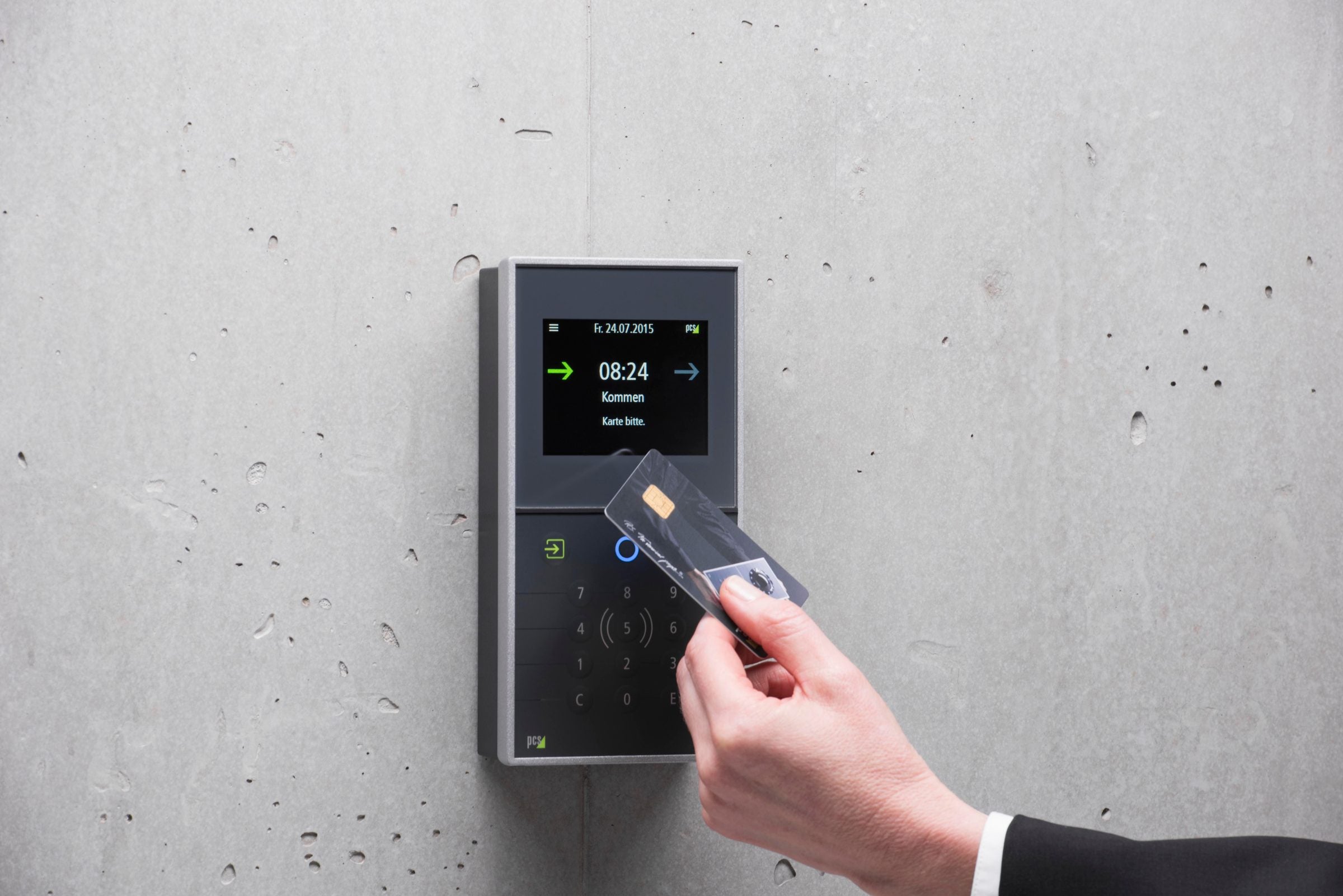 Secure card-reader access
